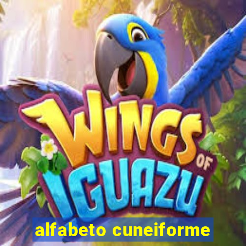 alfabeto cuneiforme